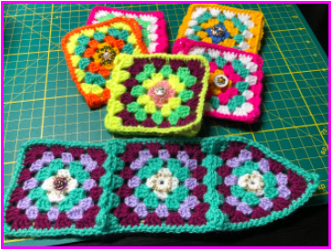 Colorful Crochet Cup Warmers